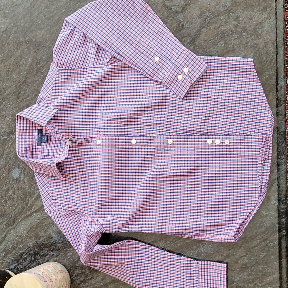2 boy's shirts Tommy Hilfiger& Timberland,new,sz 8